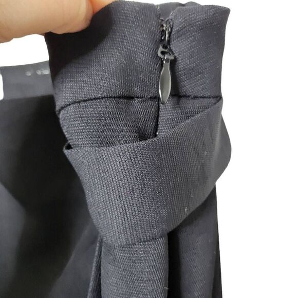 City Chic Wrap Up Cropped Black Pants Size XXL/24 - Picture 10 of 12